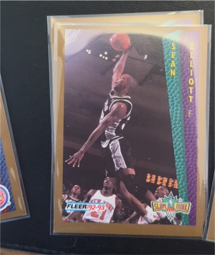 1992-93 Fleer #271 Sean Elliott — front