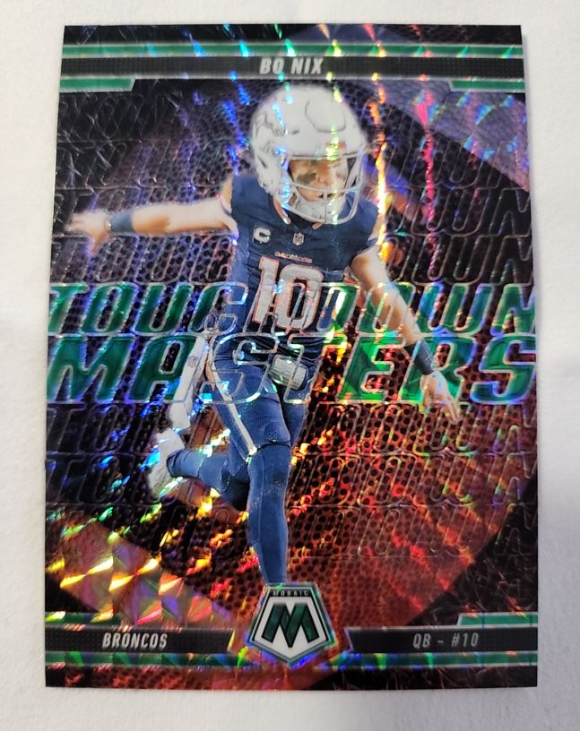 2025 Panini Mosaic Touchdown Masters #1 Bo Nix — front