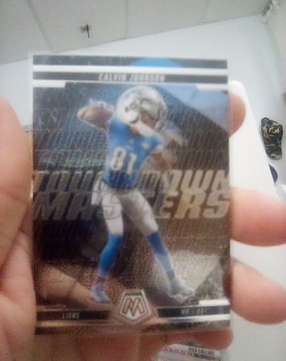 2025 Panini Mosaic Touchdown Masters #16 Calvin Johnson — front
