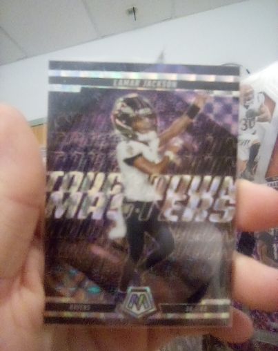 2025 Panini Mosaic Touchdown Masters #5 Lamar Jackson — front