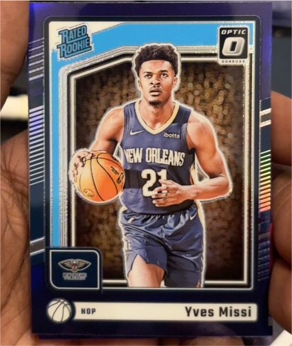 2024-25 Panini Donruss Optic #265 Yves Missi — front