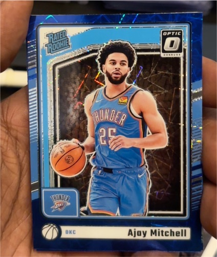 2024-25 Donruss Optic #274 Ajay Mitchell — front