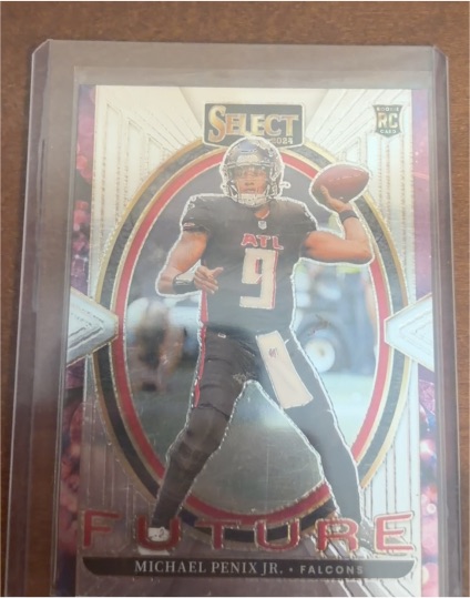 2024 Panini Select #16 Michael Penix Jr. Select Future Rookie Insert — front