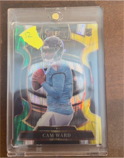 2025 Panini Select #26 Cam Ward — front