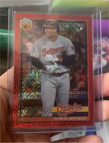 2026 Topps Series 1 #91C-30 Samuel Basallo — front