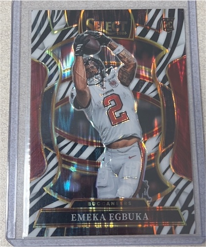 2025 Panini Select #37 Emeka Egbuka — front