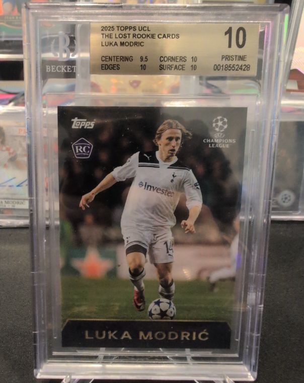 2025 Topps UCL The Lost Rookie Cards Luka Modrić — front