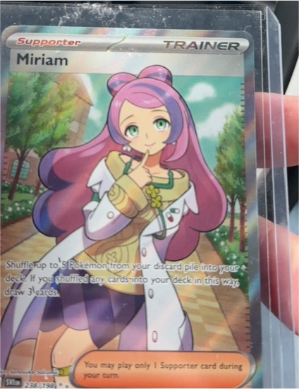 2023 Pokémon Scarlet & Violet #238 Miriam — front