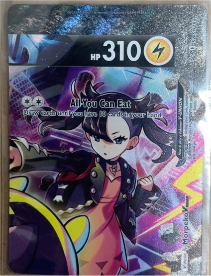 2023 Pokemon SWSH: Sword & Shield Promo #SWSH288 Morpeko V-Union — front