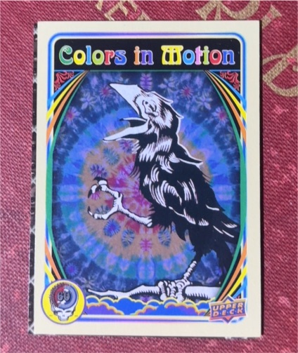 2025 Upper Deck Grateful Dead 60 Years #18 Colors In Motion — front