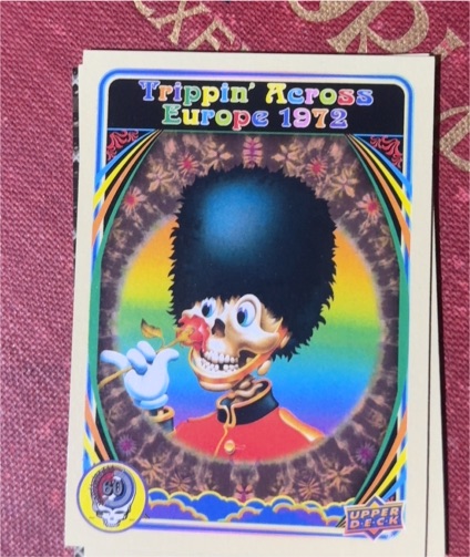 2025 Upper Deck Grateful Dead 60 Trippin Across Europe 1972 Base #30 London — front