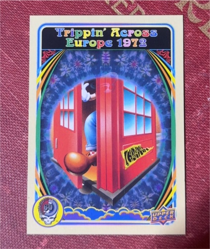 2025 Upper Deck Grateful Dead 60 Trippin Across Europe 1972 #49 — front