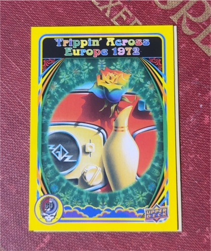 2025 Upper Deck The Greatful Dead Trippin' Across Europe 1972 — front
