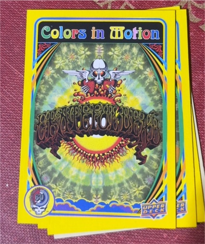 2025 Upper Deck Grateful Dead 60 Years Colors In Motion #17 — front