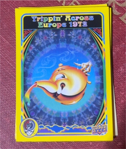 2025 Upper Deck Grateful Dead 60 Years #31 Dancing Yellow Trippin Across Europe 1972 — front