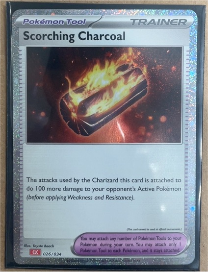 2023 Pokémon Classic Collection #026 Scorching Charcoal — front