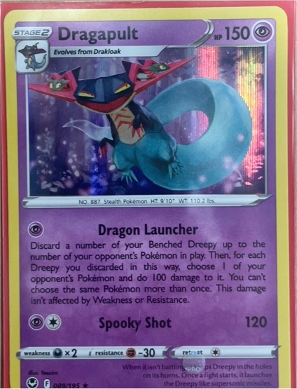 2024 Pokemon McDonald's Promo #006 Dragapult — front