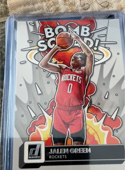 2022-23 Donruss Bomb Squad #8 Jalen Green — front