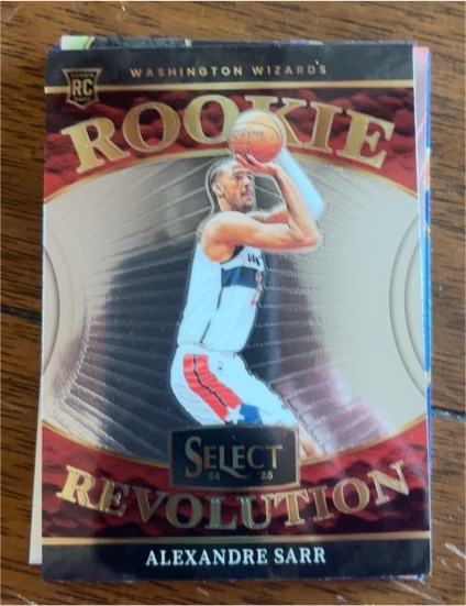 2024-25 Panini Select #10 Alexandre Sarr Rookie Revolution — front