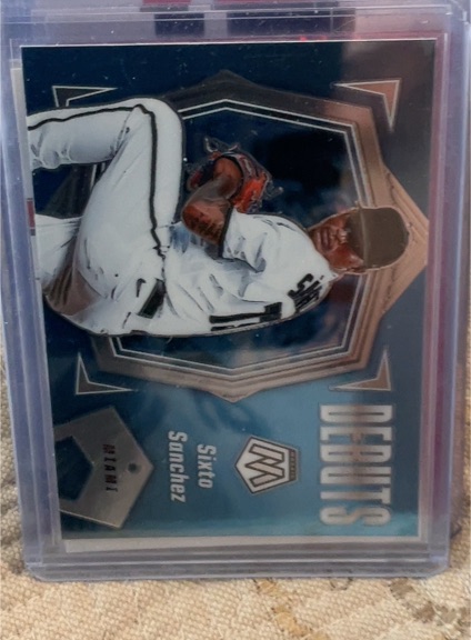 2021 Panini Mosaic Debuts #PD6 Sixto Sanchez — front