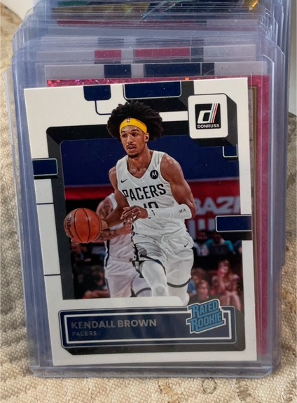 2022-23 Donruss Basketball Rated Rookies #247 Kendall Brown — front