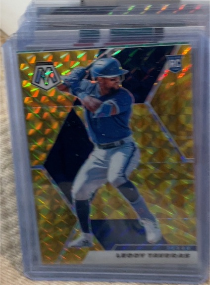 2021 Panini Mosaic #219 Leody Taveras — front
