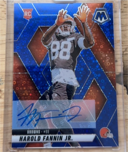 2025 Panini Mosaic #384 Harold Fannin Jr. — front