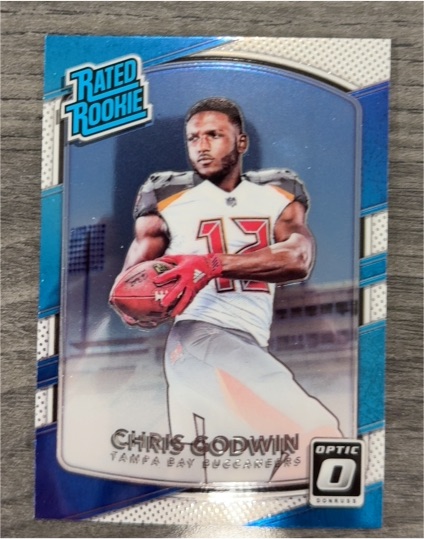 2017 Donruss Optic #155 Chris Godwin Rated Rookie — front