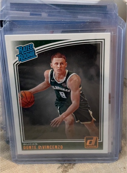 2018-19 Panini Donruss Rated Rookie #164 Donte DiVincenzo — front