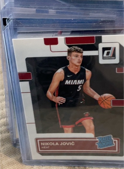 2022-23 Donruss #227 Nikola Jović — front