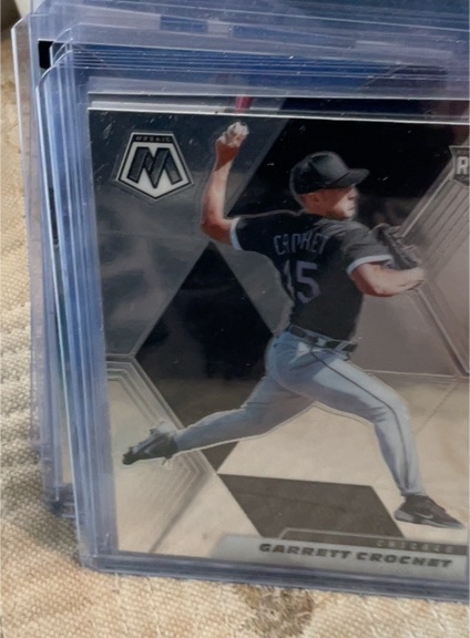 2021 Panini Mosaic #257 Garrett Crochet — front