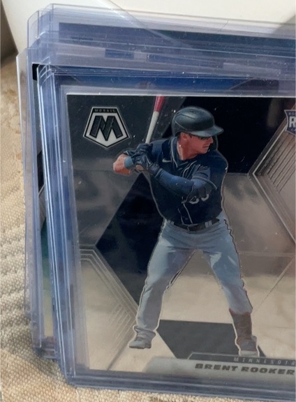2021 Panini Mosaic #226 Brent Rooker Rookie Card — front