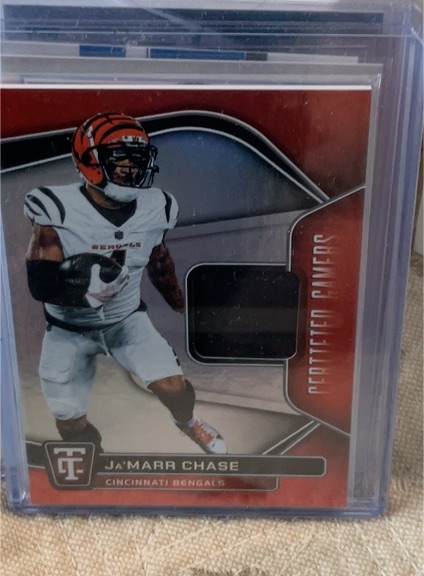 2024 Panini Totally Certified #CG-JCE Ja'Marr Chase — front