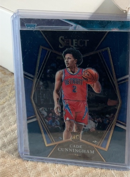 2021-22 Panini Select #116 Cade Cunningham — front