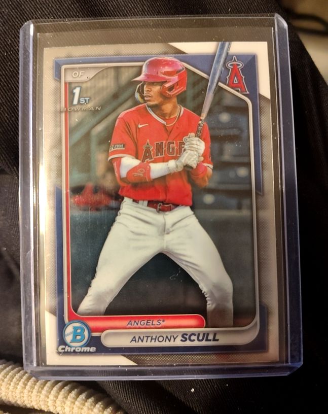 2024 Bowman Chrome 1st Bowman #BCP-107 Anthony Scull — front