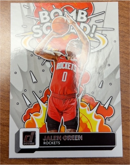 2022-23 Panini Donruss Bomb Squad #8 Jalen Green — front