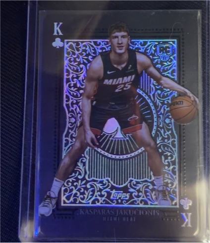 2025-26 Topps Basketball All Kings #AK-24 Kasparas Jakucionis — front