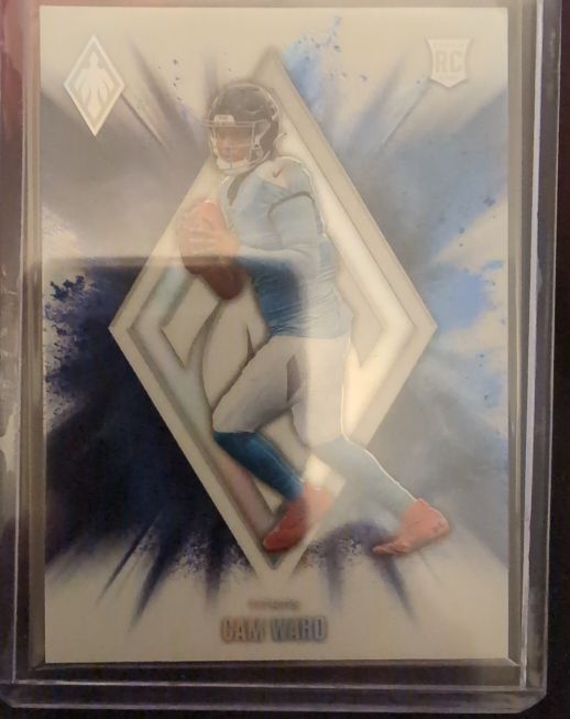 2025 Panini Phoenix #11 Cam Ward Color Blast Rookie — front