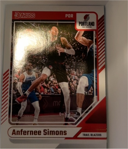 2024-25 Panini Donruss #114 Anfernee Simons — front