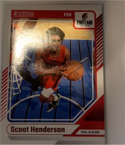 2024-25 Donruss #143 Scoot Henderson — front