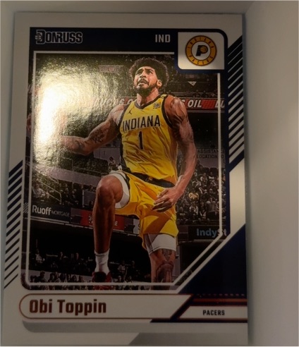 2024-25 Panini Donruss #168 Obi Toppin — front