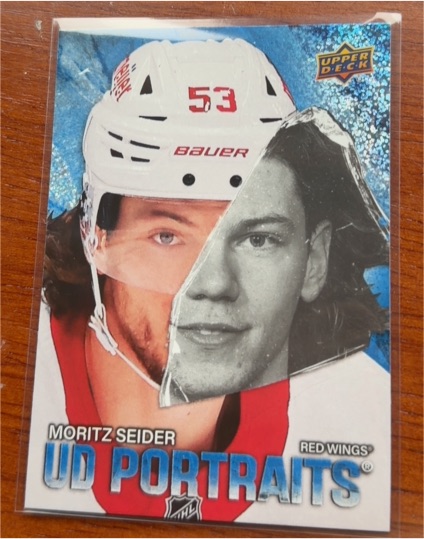 2025-26 Upper Deck #P-19 Moritz Seider UD Portraits — front