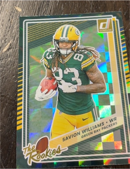 2025 Panini Donruss #36 Savion Williams The Rookies — front
