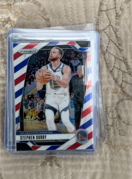2024-25 Panini Prizm #134 Stephen Curry — front