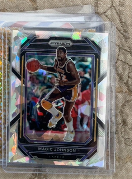 2022-23 Panini Prizm #276 Magic Johnson — front
