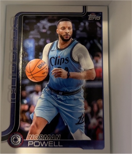 2025-26 Topps #144 Norman Powell — front