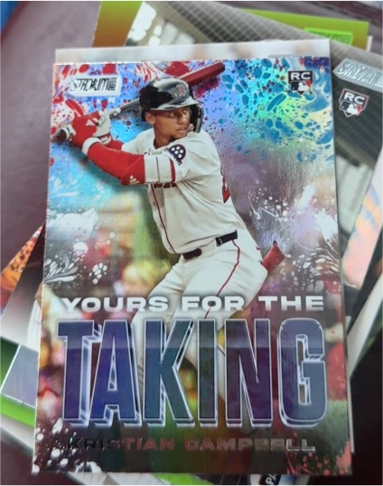 2025 Topps Stadium Club #YK-4 Kristian Campbell Yours for the Taking — front