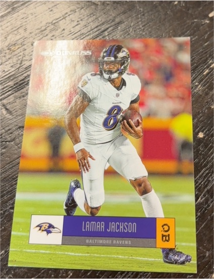 2022 Panini Chronicles Photogenic #PH-3 Lamar Jackson — front
