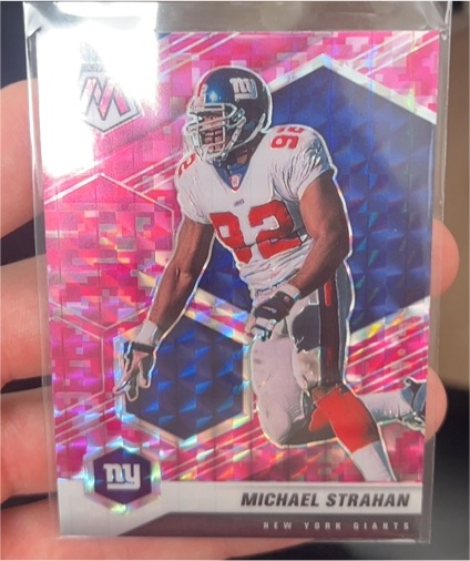 2021 Panini Mosaic #150 Michael Strahan — front