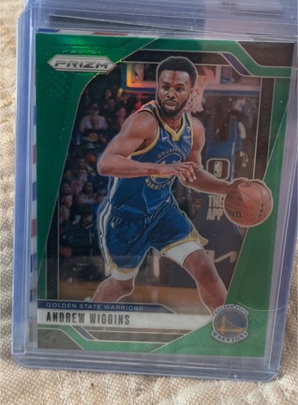 2024-25 Panini Prizm #19 Andrew Wiggins — front